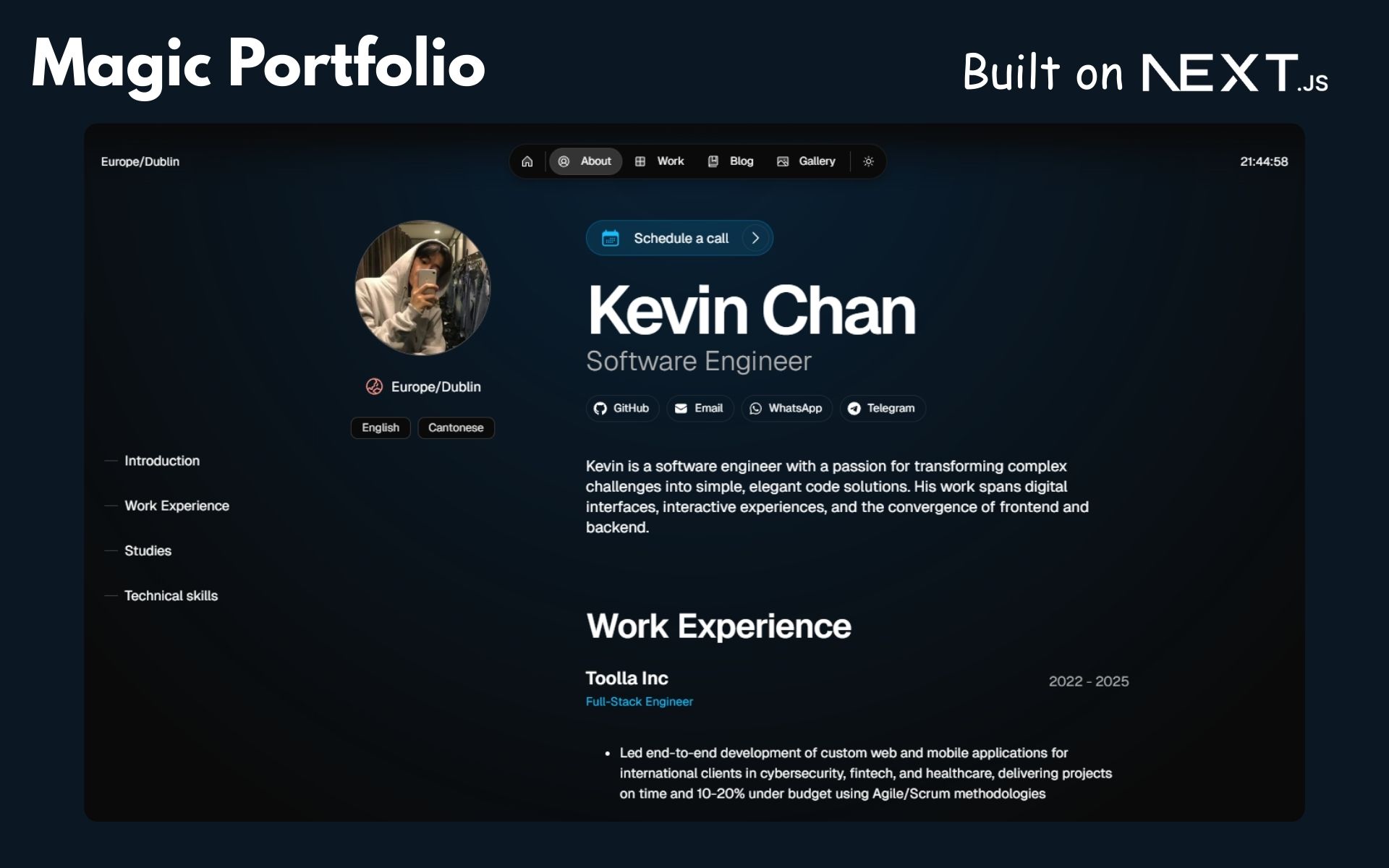 Chan Ka Kin Kevin Kevin Chan's Portfolio